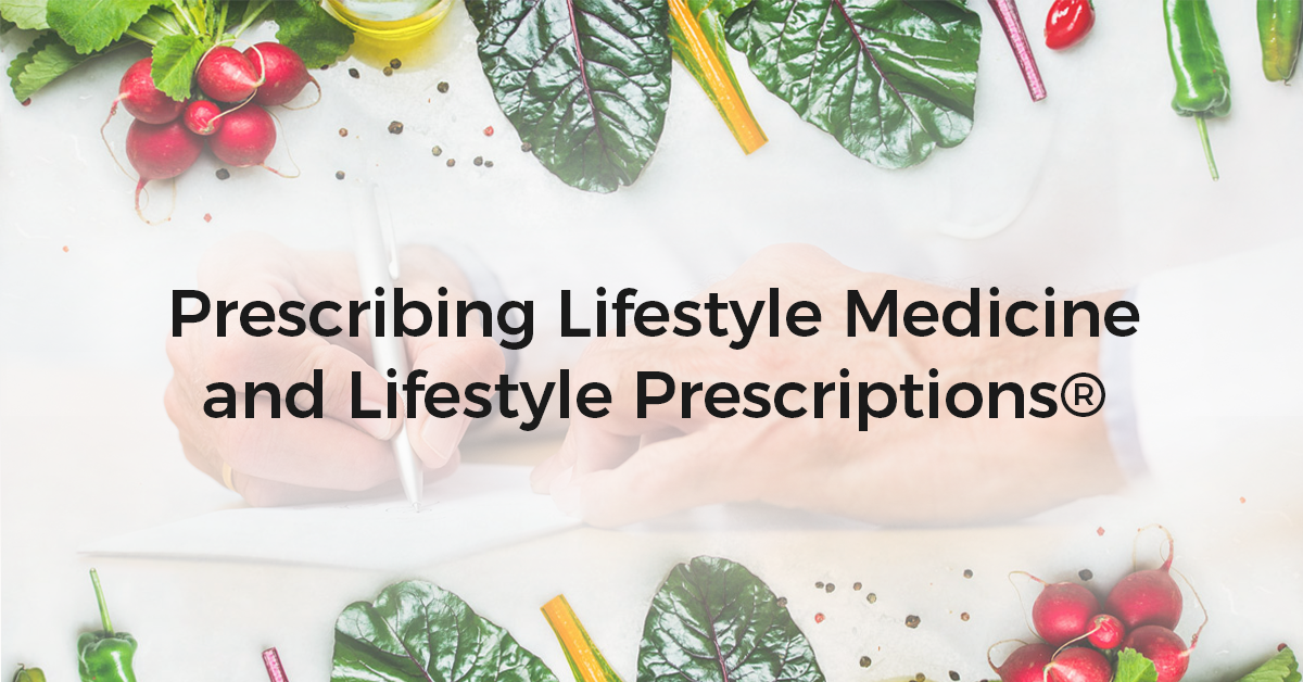 Lifestyle prescription