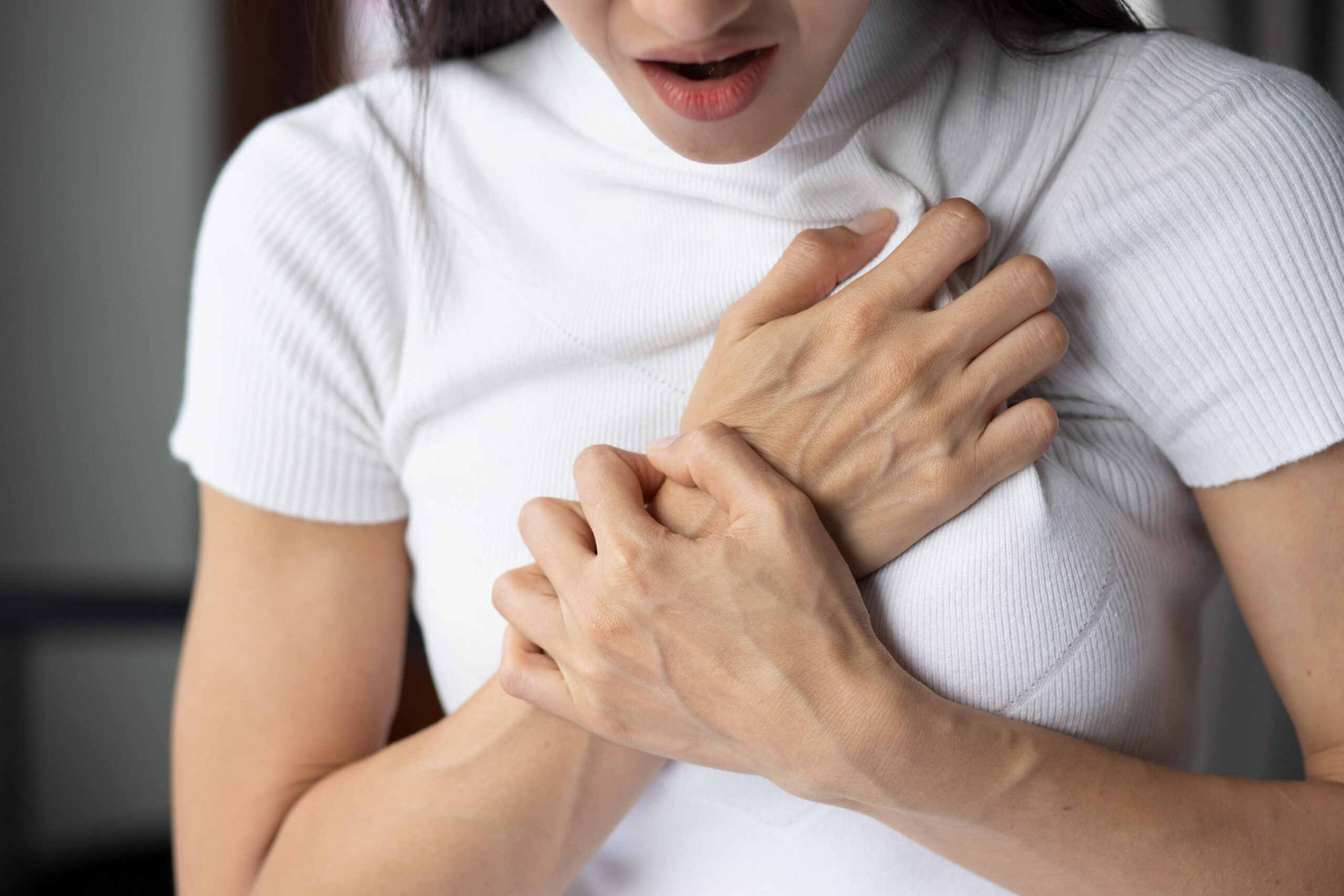 Breast bone pain