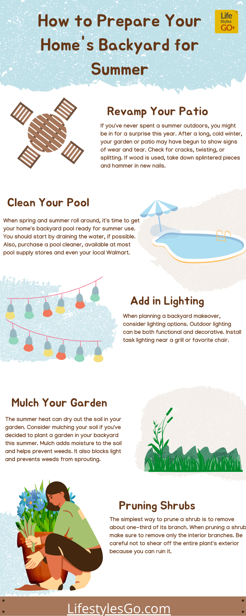 Prepare Your Home's Backyard for Summer